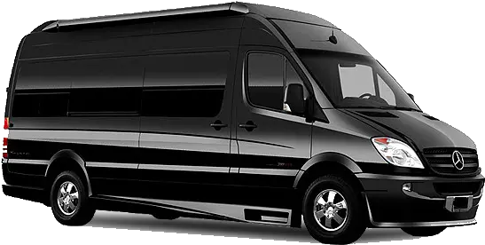 Limos Services Vans And Sprinters Moveo Black Mercedes Sprinter Bus Png White Van Png