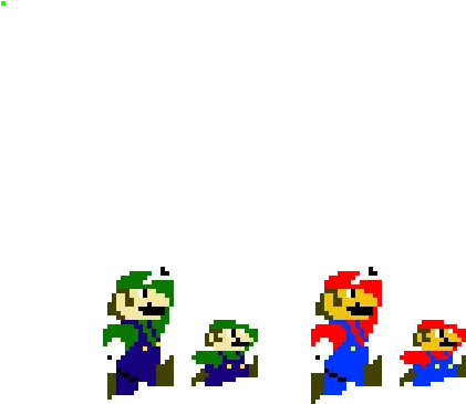 Download Hd Mario And Luigi Jumping Sprites Super Mario Small Luigi And Mario Jumping Png Mario Jumping Png