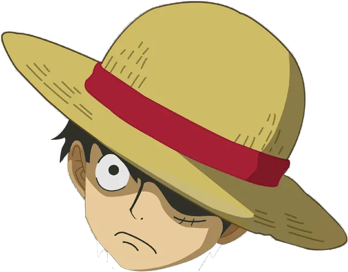 Mentahan Gambar Kepala Anime One Piece Luffy One Piece Render Png Luffy Png