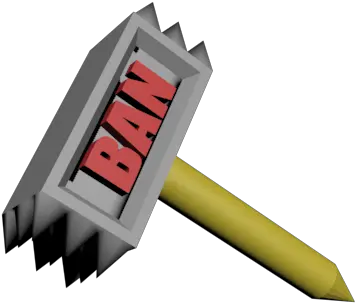 Ban Hammer Png 2 Image Ban Hammer Ban Hammer Png