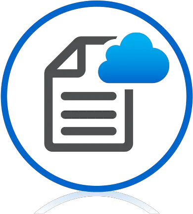 Cloud Based Dms Cloud Document Management System Nimbus Vertical Png File Management Icon