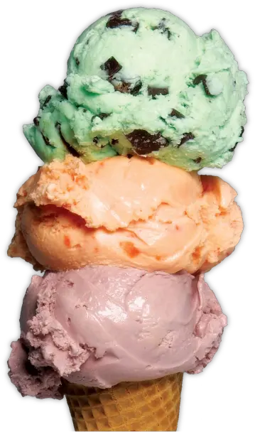 Giffordu0027s World Class Ice Cream Triple Scoop Ice Cream Cone Png Ice Cream Transparent