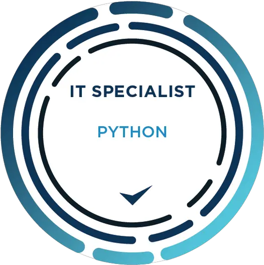 Information Technology Specialist Python Certification Exam Information Technology Specialist Badge Png Py Icon