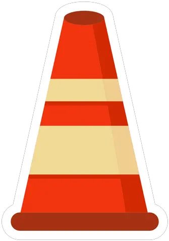 Cone Road Block Colorful Flat Transparent Png U0026 Svg Vector Linea De Conos Png Cone Png