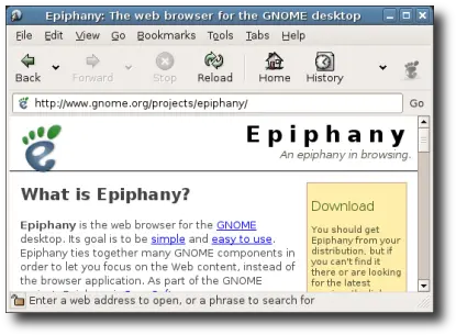 Epiphany As Your Default Browser Screenshot Png Gnome Meme Png