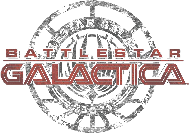 Battlestar Galactica Battered Logo Men Emblem Png Battlestar Galactica Logos