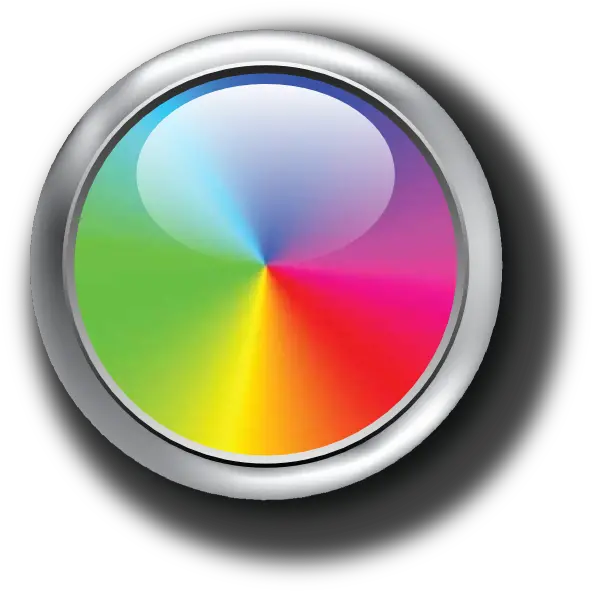 Rainbow Circle Button Png Clip Arts For Rainbow Button Rainbow Circle Png