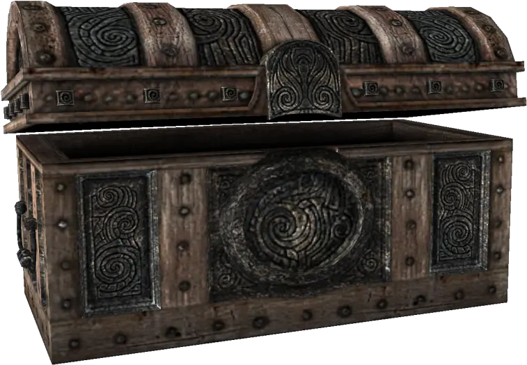 Treasure Chest Png Picture Skyrim Chest Treasure Chest Transparent