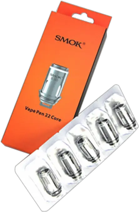 Vape Pen 22 Coil Box Smok Vape Pen 22 Coils Png Vape Pen Png