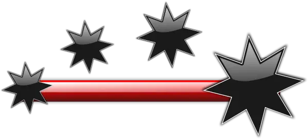 Black Glossy Stars Vector Illustration Emblem Png Stars Vector Png