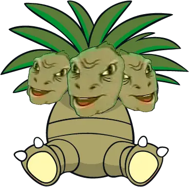 Yeexeggutor Pokemon Exeggutor Png Yee Dinosaur Png