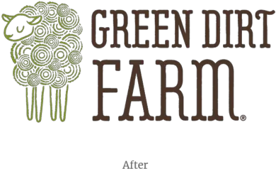 Green Dirt Farms Farm Brand Identity Willoughby Design Language Png Family Farm Logos