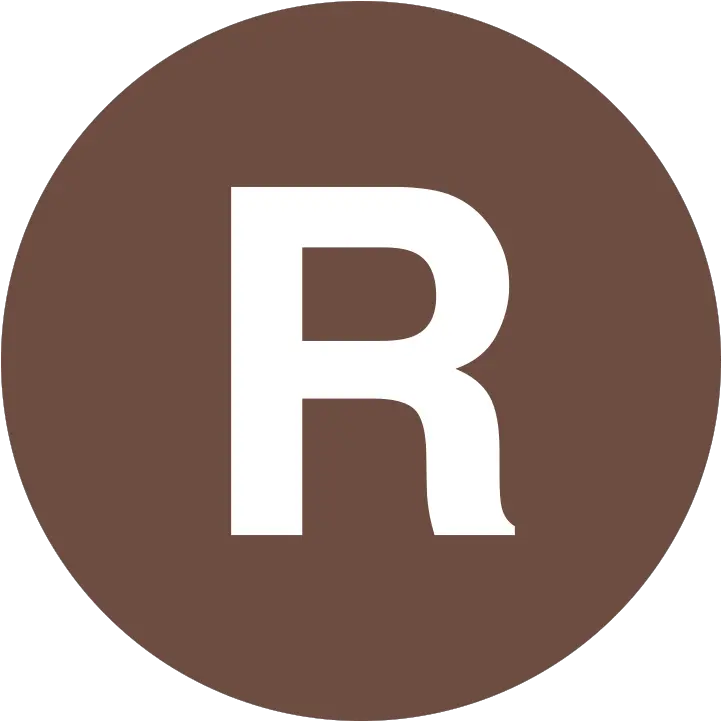 Fileeo Circle Brown White Letter Rsvg Wikimedia Commons Png Letter R Icon