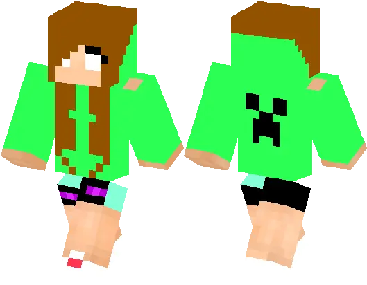 Herobrine Girl Minecraft Pe Herobrine Girl Skin Png Herobrine Png