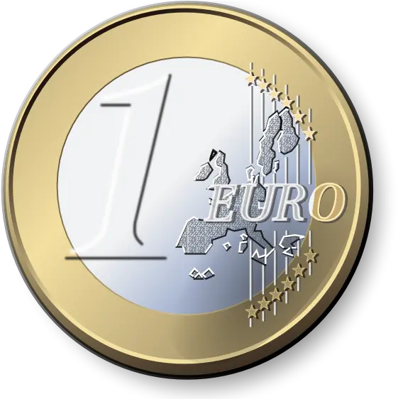 Free Vector One Euro Coin Clip Art Euro Coin Transparent Png Coin Transparent Background