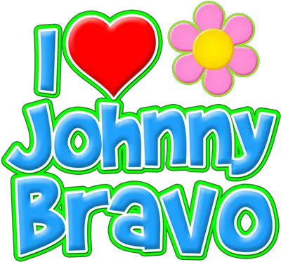 I Heart Johnny Bravo Clip Art Png Johnny Bravo Png