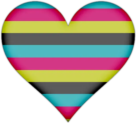 Heart With Thick Horizontal Lines Icon Striped Heart Png Horizontal Line Png