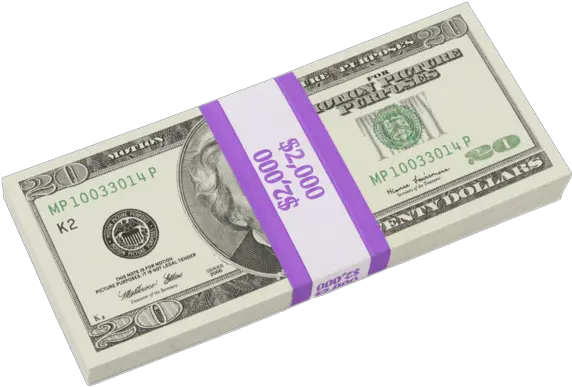 The Official Industry Standard Prop Money 2000 Stack Png Money Stacks Png