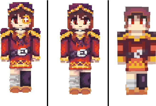 Megumin Hd Konosuba Minecraft Skin Fictional Character Png Megumin Png