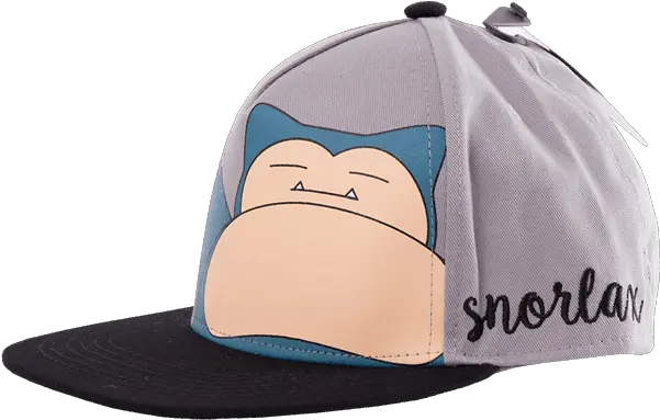 Pokemon Snorlax Grey Cap Baseball Cap Png Snorlax Png