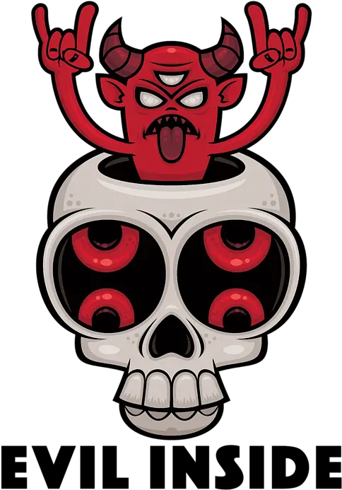 Possessed Skull Evil Inside Weekender Creepy Png 16 X`16 Pixel Skull Icon