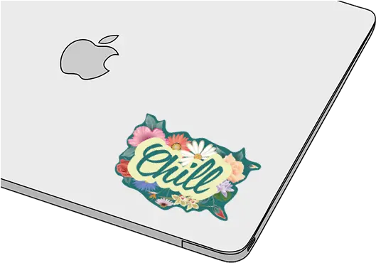 Chill Jungle Sticker Cartoon Png Apple Logo Sticker