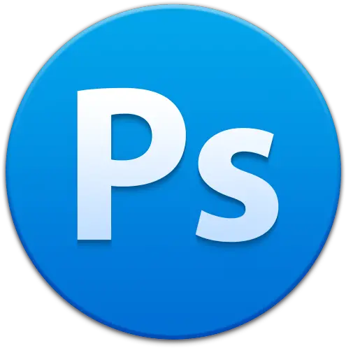 Ps Icon Round Photoshop Icon Png Photoshop Icon Size