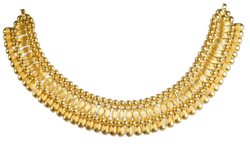Download Free Png Gold Gold Necklace Designs In Kerala Choker Png