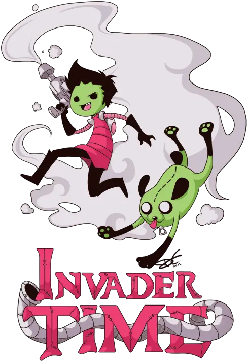 Invader Zim Fan Art Invader Zim Adventure Time Png Invader Zim Transparent