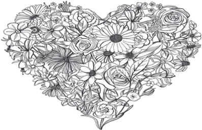 Tumblr Heart Coloring Transparent Flowers Grig3org Free Png Flowers Transparent Tumblr