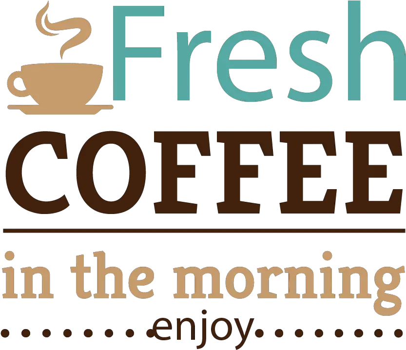 Download Wordart Coffee Iced Americano Coffee Word Art Png Breakfast Png