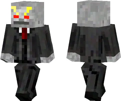 Hitman Skeleton Funny Minecraft Pe Skin Png Minecraft Skeleton Png