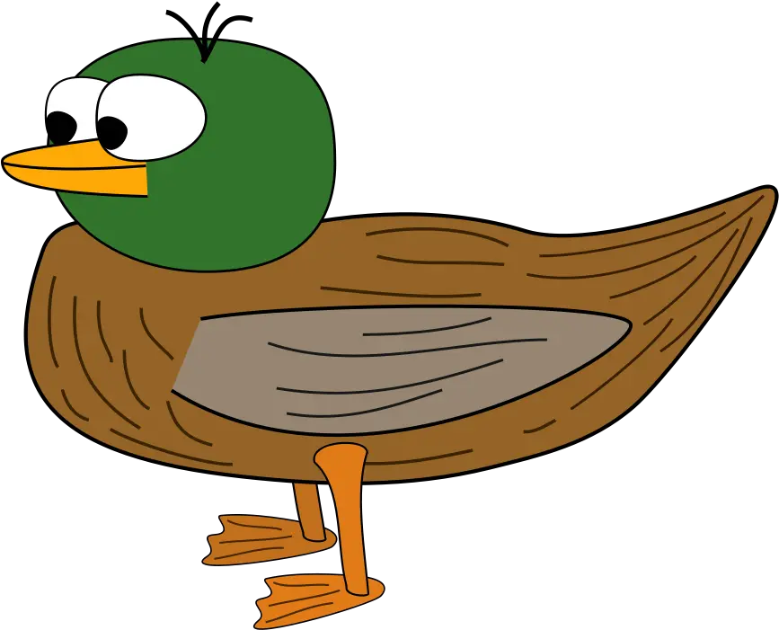 Clipart Of Hunt Duck And Systematic Mallard Png Cartoon Duck Hunt Png