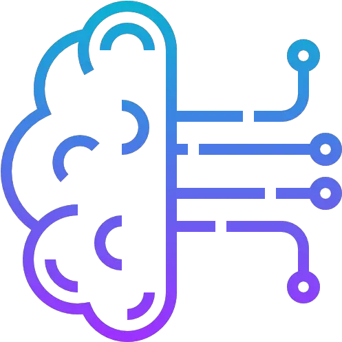 Our Technology Kwant Digital Brain Icon Png Artificial Intelligence Png