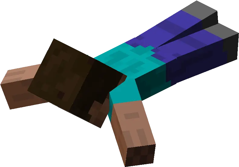 Swimming U2013 Official Minecraft Wiki Minecraft Steve Png Swimming Png