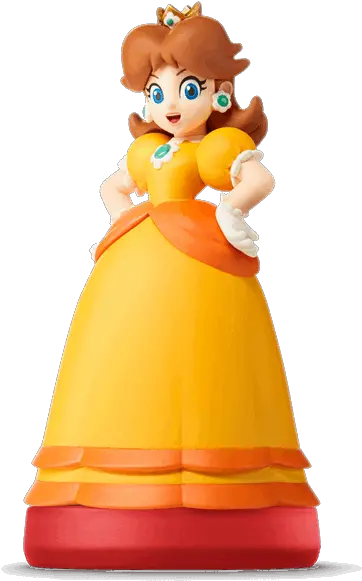 Nintendo Amiibo Mario Party Star Rush Daisy Character Figure Preowned Daisy Super Mario Png Mario Star Png