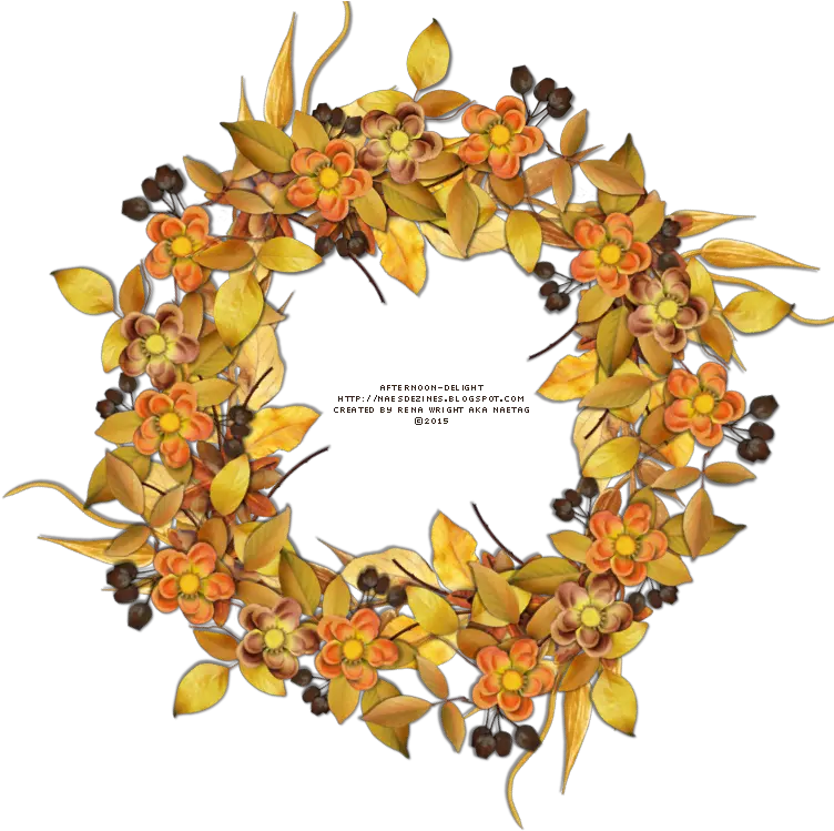 Afternoon Delight August 2015 Cut Flowers Png Fall Frame Png