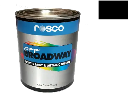 Rosco Off Broadway Black Paint 379l Stage Depot Box Png Black Paint Png