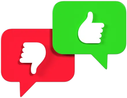 Positive Review Icon Download In Colored Outline Style Language Png Green Thumb Icon