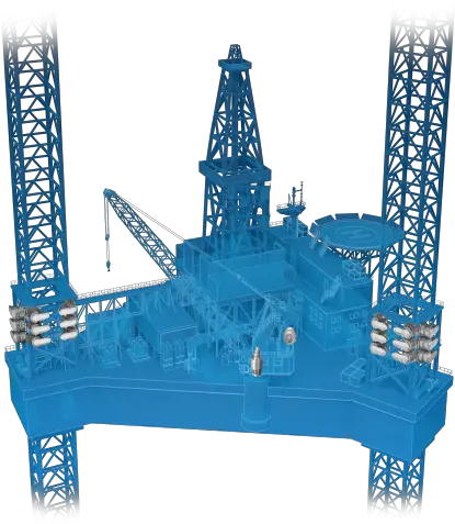 Jack Up Gearboxes Gpv Zf Vertical Png Oil Rig Png