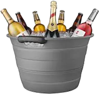 Wine Ice Bucket Drink Png Beer Bucket Png