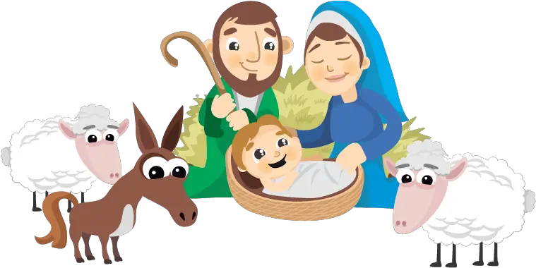 Scene Jesus Nativity Vector Birth Child Birth Of Jesus Cartoon Png Nativity Png
