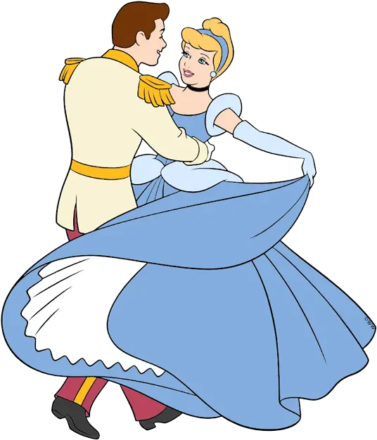 Clip Art Of Cinderella And Prince Charming Dancing Disney Princess Png Prince Png