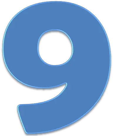 9 Letter Number Png Transparent Images All 9 Letter Number 9 Png