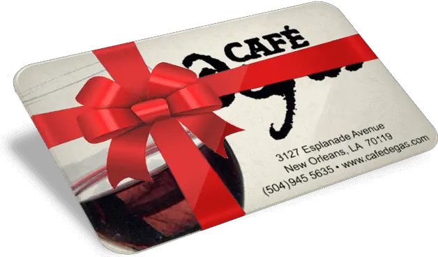 Gift Shop U2013 Cafe Degas Gift Card Png Gift Card Png