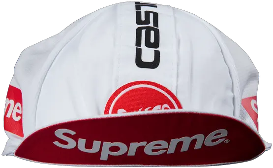 Supreme Castelli Cycling Cap White For Baseball Png Supreme Hat Png