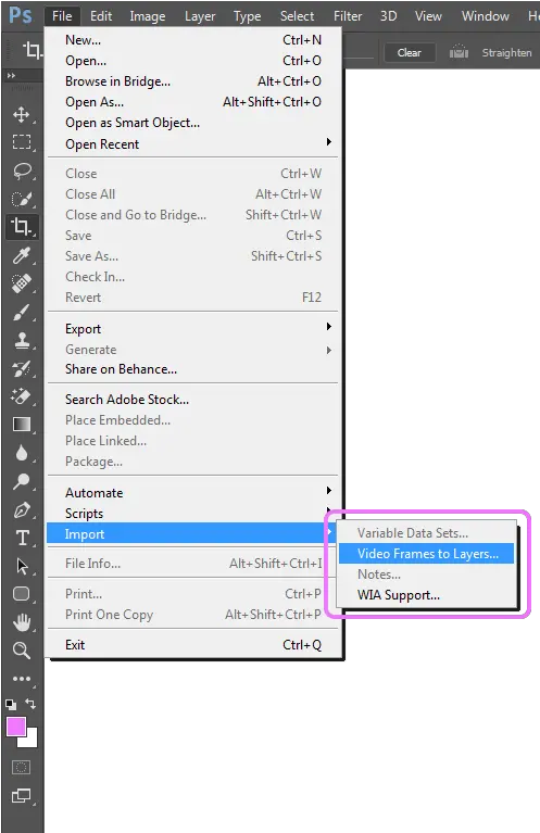 Exit Icon With That Selected An Open File Dialogue Will Can You Use To Save A Common Crop Size In Photoshop Png Open File Icon