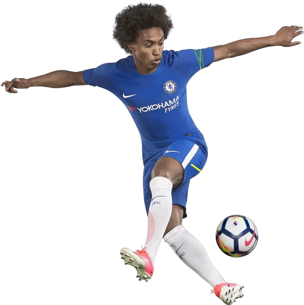 Chelsea Willian Fifa Player Transparent Png Fifa 18 Png
