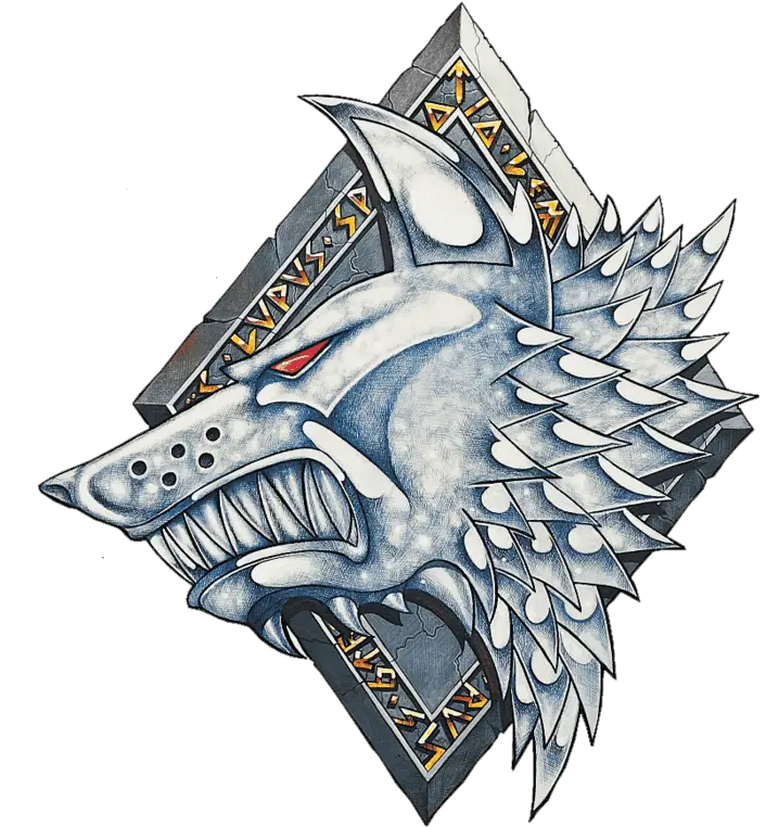 Hot Space Wolf Murderfang Gallery Spikey Bits Warhammer 40k Space Wolves Symbol Png Game Of Thrones Wolf Logo