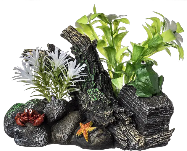 Driftwood Ornament Xlarge Glofish Artificial Aquarium Plant Png Fountain Grass Png